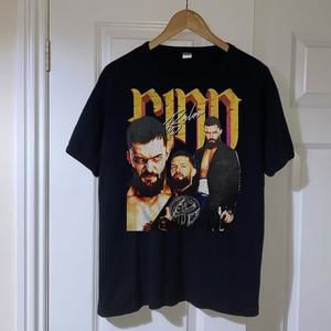 Finn Balor - Wwe - Unisex Black T-Shirt - Graphics Hip Hop T-shirt